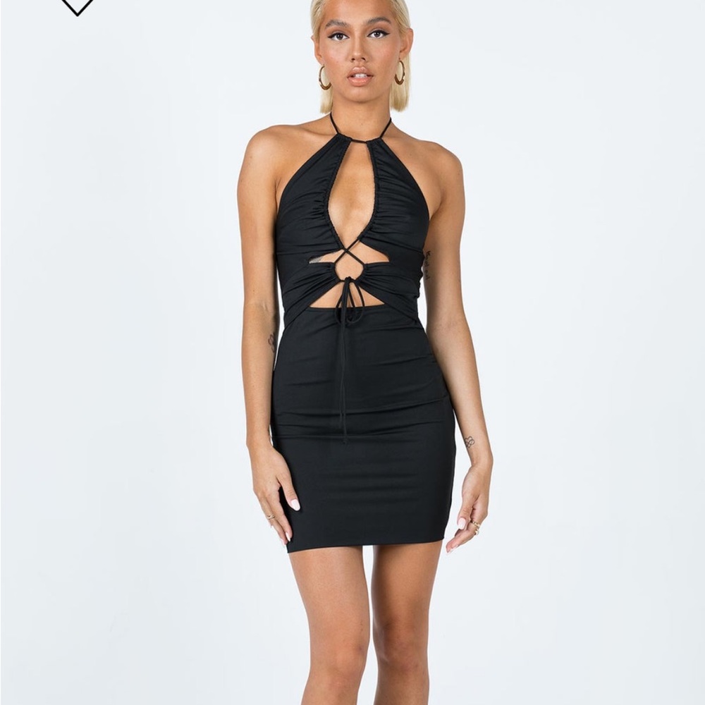 Small - black classy - dress - NEW